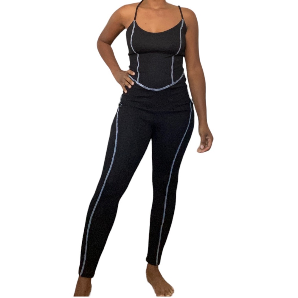 Fashion Nova Run Free Jumpsuit Size Large - Picture 5 of 8
